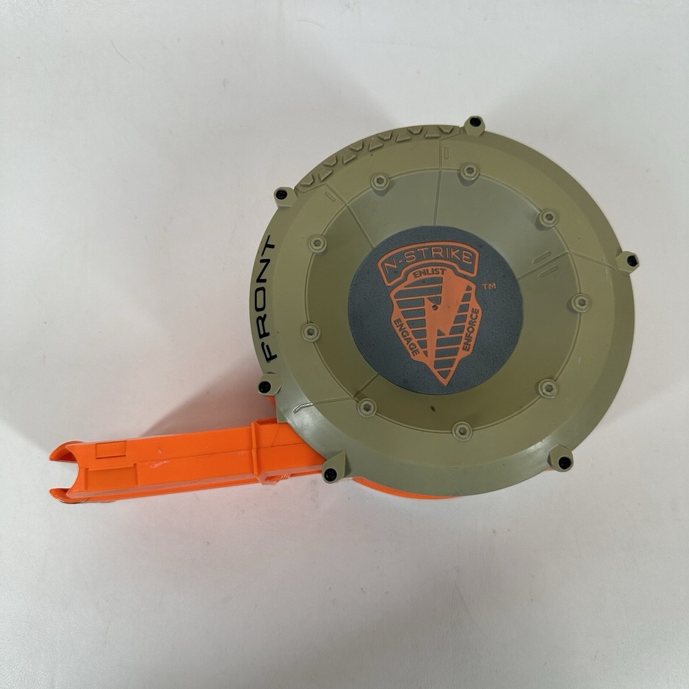 Nerf N-Strike Raider Rapid Fire CS 35 Dart Drum Round Magazine Ammo Clip